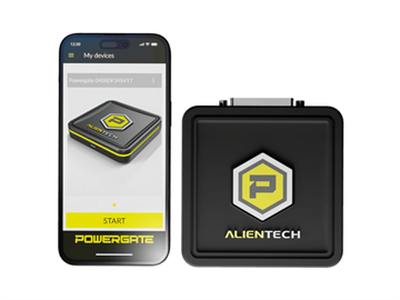 Powergate 4 fra Alientech inkl. en fil (motor eller gear)